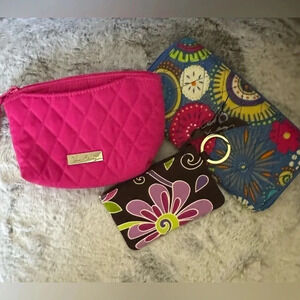 VERA BRADLEY TRIO WALLETS